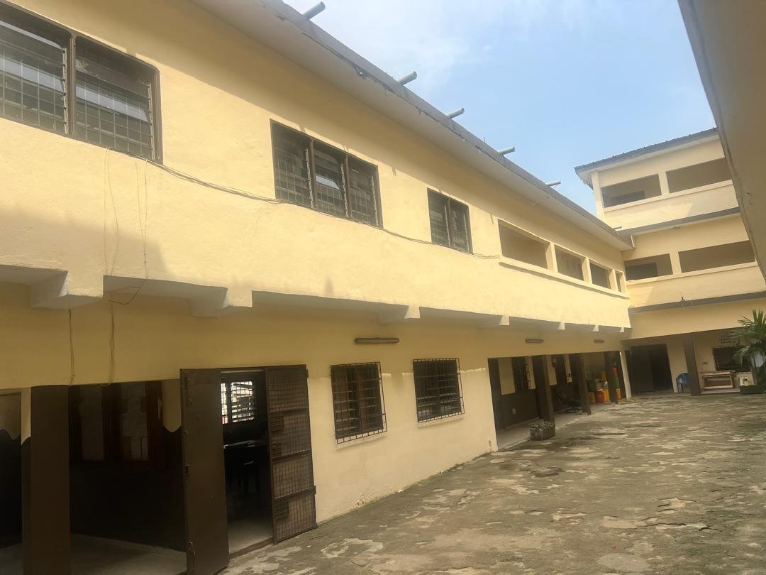 Cour intérieure rénovée du collège Jean-Baptiste de La Salle